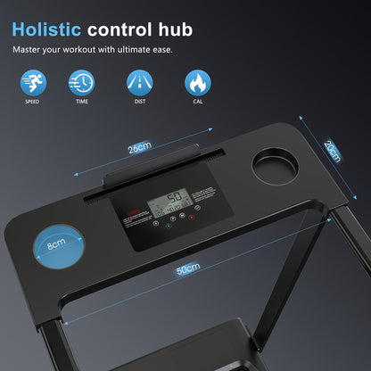Inklapbare Loopband – Hardloopband – Fitnessband – Wandelband – Home Gym – 2.0 PK Motor – 12 Snelheden & LED Display