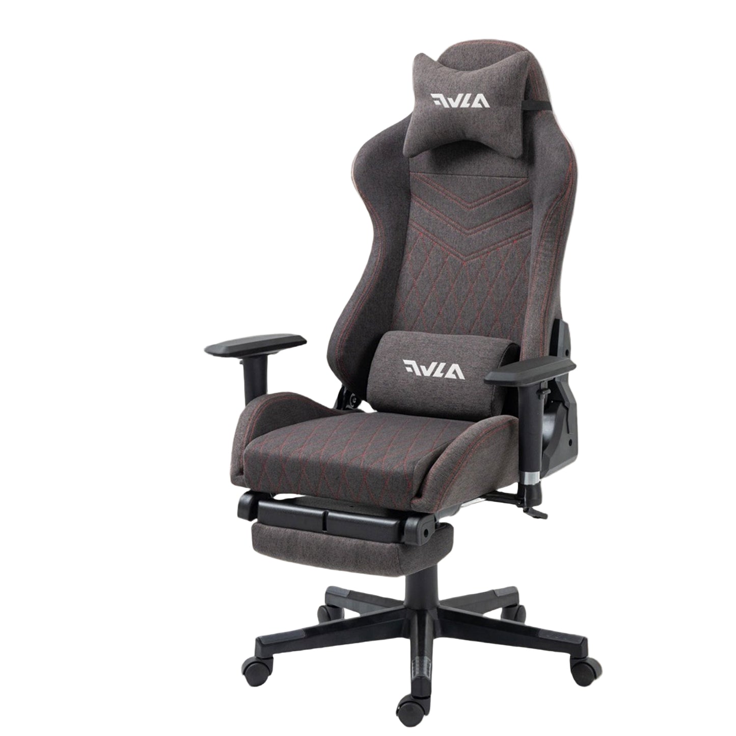 Gamingstoel – Gamestoel – Gaming Chair – Game Stoel – Bureaustoel – Ademend Stof – Pocketvering Zitting Met Gelkussen