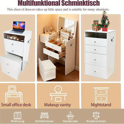 Schoenenkast – Schoenenrek – Schoenenopberger – Schoenenbank – Halmeubel – Hout met Rotan – Smal Ontwerp – 3 Kantelbare Deuren + Lade – Massief Houten Poten – 90x125x17 cm