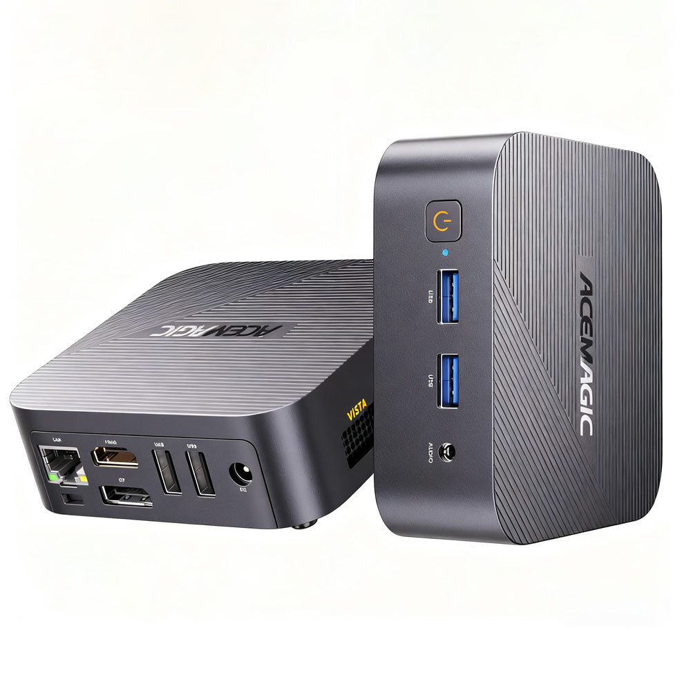 Mini PC – Mini Desktop Computer – Compact PC – Kleine Computer – Desktop PC – Intel Alder Lake-N N97 16GB RAM 512GB SSD – Dual 4K HDMI/DP – Stil En Krachtig