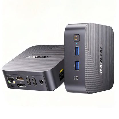 Mini PC – Mini Desktop Computer – Compact PC – Kleine Computer – Desktop PC – Intel Alder Lake-N N97 16GB RAM 512GB SSD – Dual 4K HDMI/DP – Stil En Krachtig