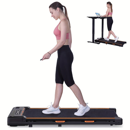 Loopband – Compact Loopband – Thuisloopband – Bureau Loopband – Geruisloos – Lichtgewicht – Maximaal 120 Kg - Zwart