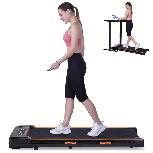 Loopband – Compact Loopband – Thuisloopband – Bureau Loopband – Geruisloos – Lichtgewicht – Maximaal 120 Kg - Zwart