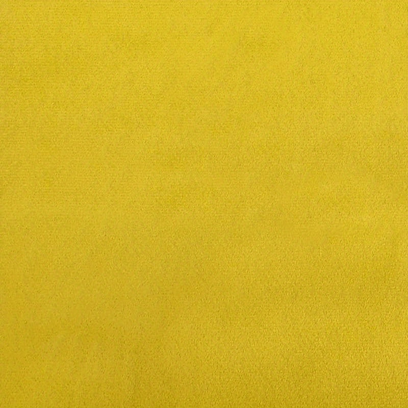 Fauteuil – Loungestoel – Relaxstoel – Zitstoel – Mustard Geel Fluweel – Inclusief Voetenbank – Afneembare Bekleding