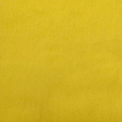 Fauteuil – Loungestoel – Relaxstoel – Zitstoel – Mustard Geel Fluweel – Inclusief Voetenbank – Afneembare Bekleding