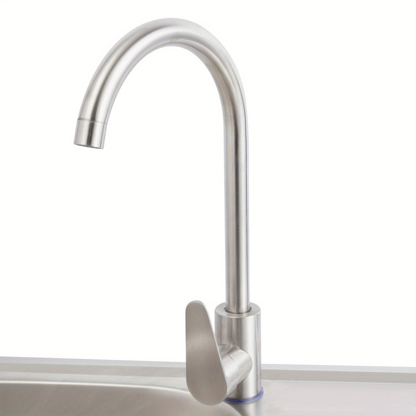 Keukenspoelbak – Spoelbak – Gootsteen – Wasbak – Enkele Spoelbak – Roestvrij Staal – Vrijstaand Met Werkbank – 76x43x78 cm – Gepolijst – No-Rim Design