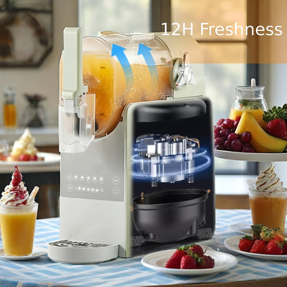 Slushymachine – Slush Puppy Machine – Ijsmachine – Slushy Maker – Milkshake Maker – 2,5L Capaciteit – 5-in-1 Functies Met Snelle Bereiding En Automatische Reiniging