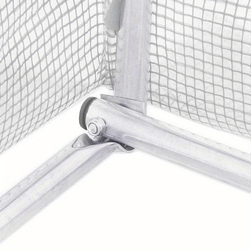 Kweekkas – Tuinkas – Broeikas – Plantenkas – Serre Bianco – Wit Stalen Frame – 6 m² Oppervlakte - 3x2x2m