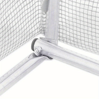 Kweekkas – Tuinkas – Broeikas – Plantenkas – Serre Bianco – Wit Stalen Frame – 6 m² Oppervlakte - 3x2x2m
