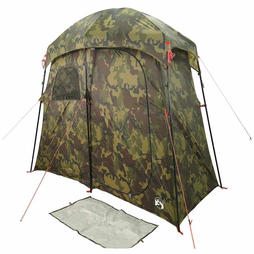 Douchecabine – Douchetent – Kleedtent – Toilettent – Kampeertent – Waterdicht Polyester – Ruimte voor 2 Personen
