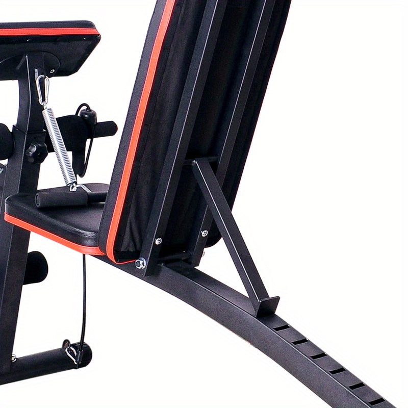Fitnessbank – Halterbank – Trainingsbank – Bench Press Bank – Buikspierbank – Verstelbaar – Inklapbaar – Max 120 kg – Ergonomisch Comfort