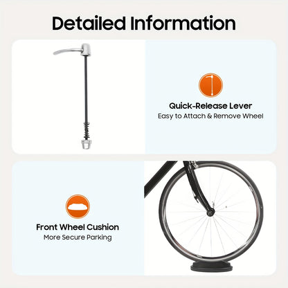 Indoor Bike Trainer Stand, Cycling Exercise Stationary Bicycle Stands, Bicycle Stands Trainers for Road Bike