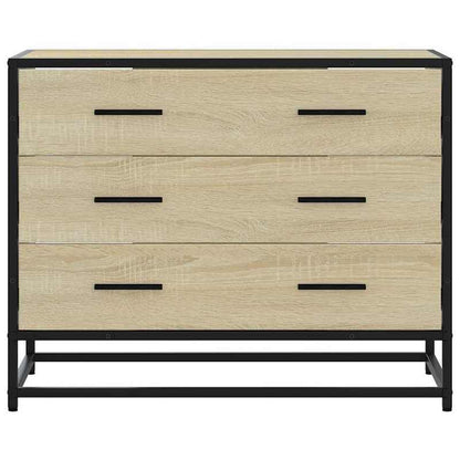 Ladekast – Commode – Opbergkast – Dressoir – Kledingkast – Sonoma Eiken – 70x41x56 cm – Meervoudig Engineering Hout