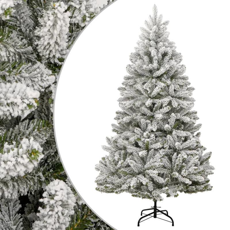 Kunstkerstboom – Kunstboom – Sneeuwkerstboom – Kerstboom – Vouwbare kerstboom – 270 cm Hoog – PE/PVC Metalen Standaard