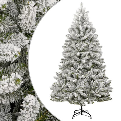 Kunstkerstboom – Kunstboom – Sneeuwkerstboom – Kerstboom – Vouwbare kerstboom – 270 cm Hoog – PE/PVC Metalen Standaard