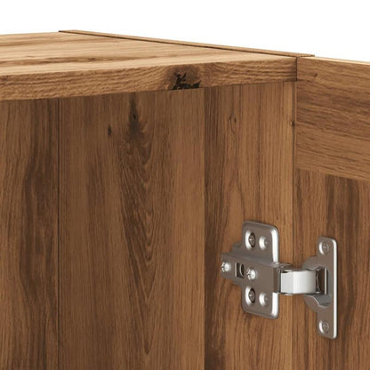 Simple Sideboard, Spacious Storage Cabinet with Display Shelf, Suitable for Kitchen, Living Room, Stylish Furniture, Provides Additional Storage Space And Home Decoration, Ensures Safety. Dresser 120X30.5X70 Cm Worked Artisan