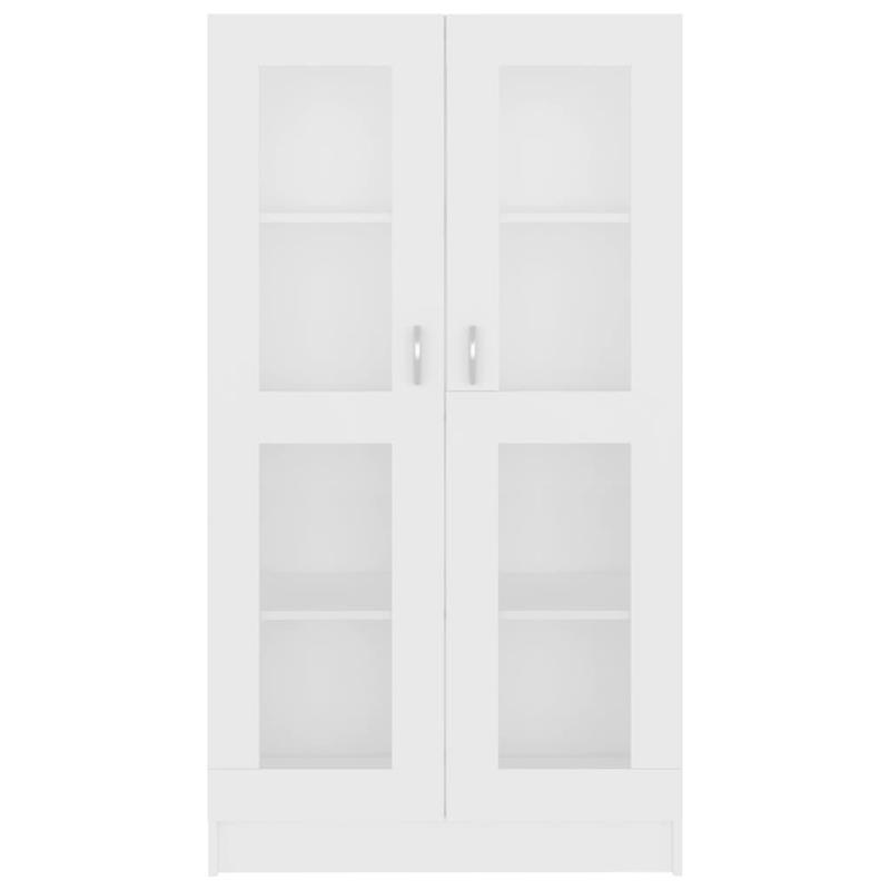 Vitrinekast – Opbergkast – Displaykast – Bergmeubel – Kast Grijs – Compact 82,5x30,5x115 cm – Modern Design