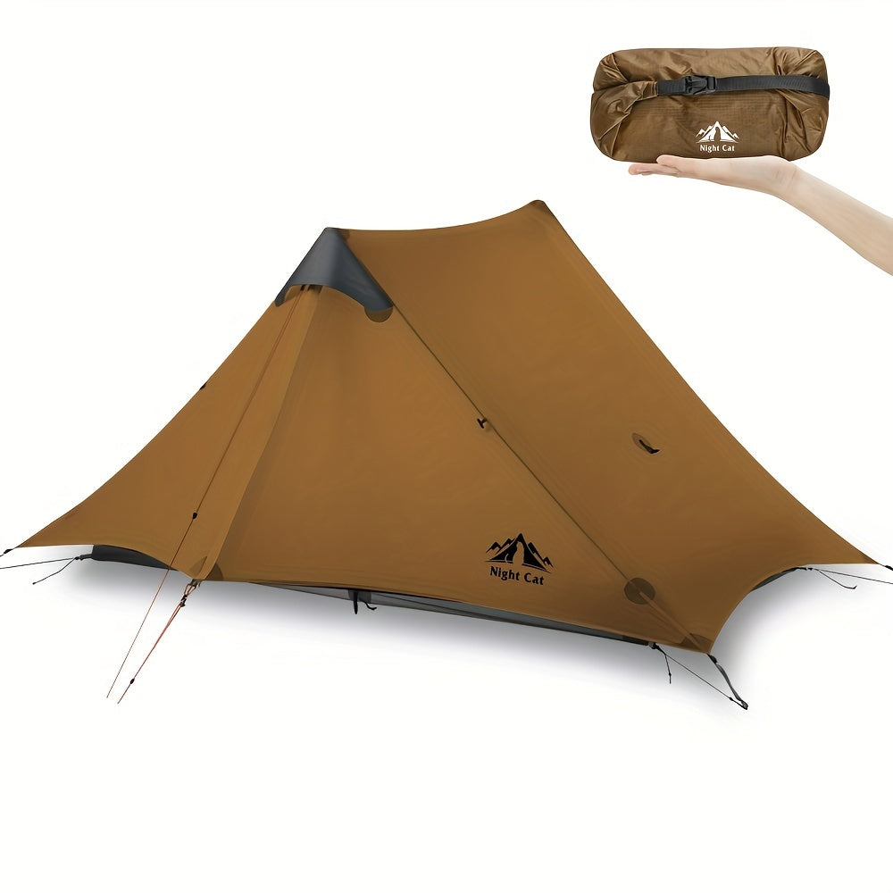 Bivakzak – Lichtgewicht Tent – Backpackingtent – 2-Persoons Tent – Kampeertent – Ultralicht 1,36 kg – Duurzaam Siliconen Nylon