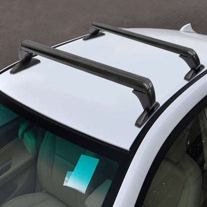 Dakdrager – Dakrailsdrager – Bagagedrager – Auto Roof Rack – Aluminium Balken – 100 cm – Inclusief Sloten Met Sleutels