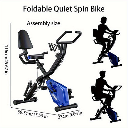 Fiets Trainer – Fietstrainer – Hometrainer – Stoelfiets – Bureaufiets – Opvouwbaar Design – Duurzaam ABS Materiaal – Magnetische Weerstand – Geschikt voor Smartphone en Tablet