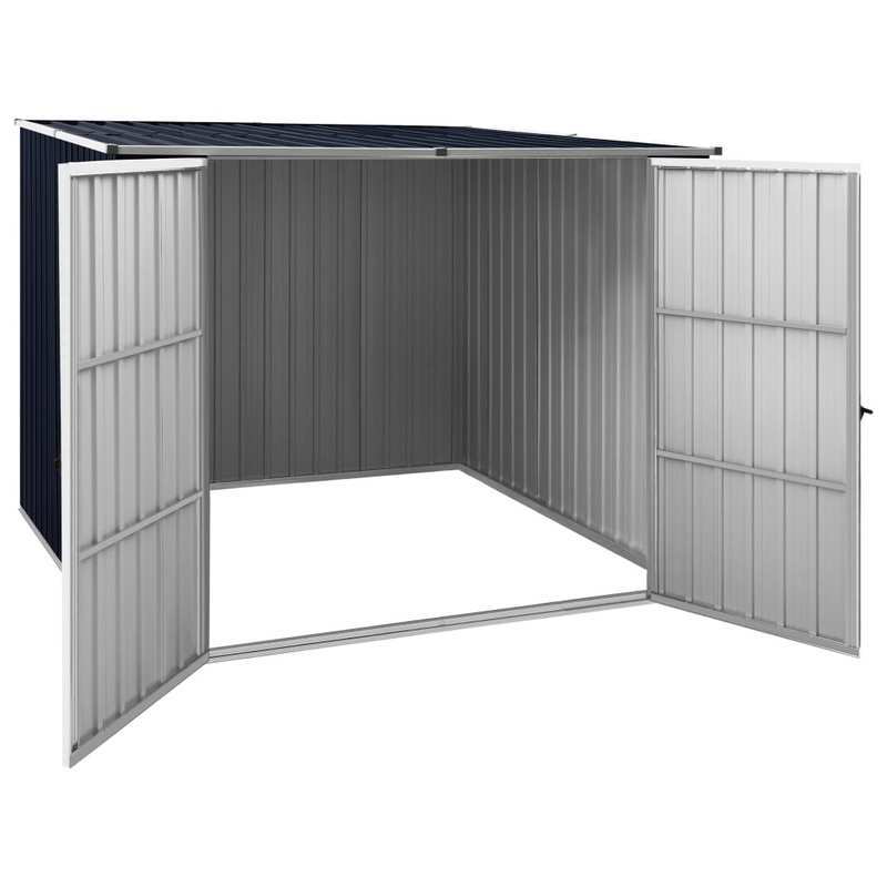 Tuinhuisje – Tuinschuur – Berging – Gereedschapsschuur – Tuinberging – Gegalvaniseerd Staal – Koperen Dak – 195x198x159 cm – Vergrendelbare Deuren – Ventilatiepanelen