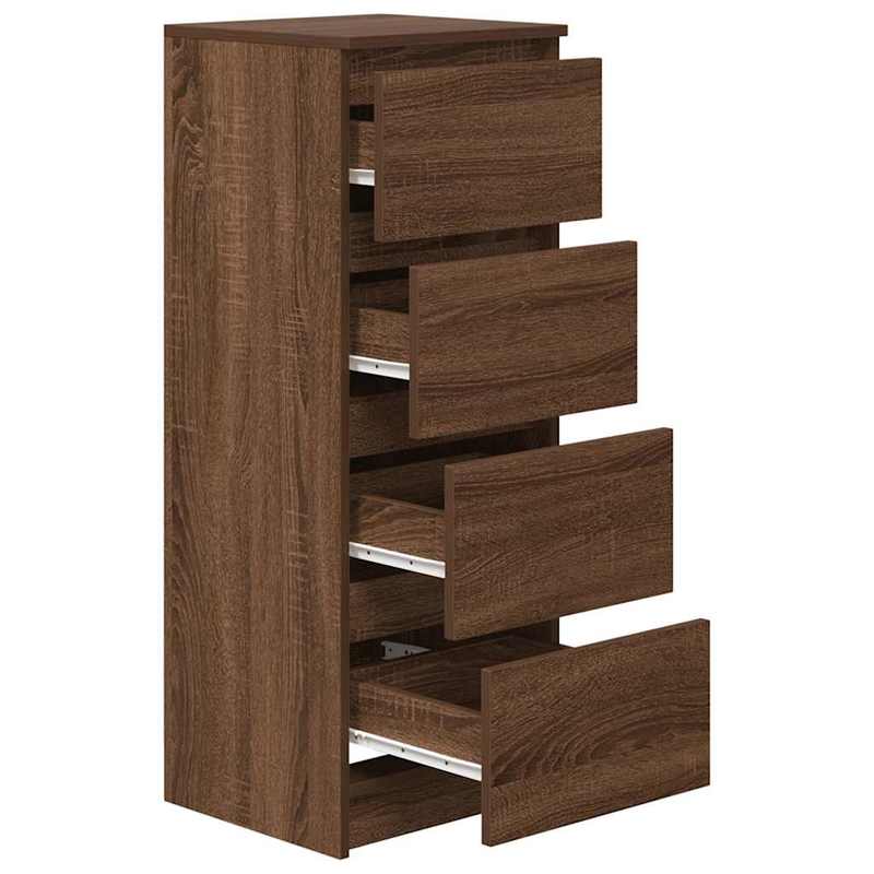 Simple Sideboard, Spacious Storage Cabinet with Display Shelf, Suitable for Kitchen, Living Room, Stylish Furniture, Provides Additional Storage Space And Home Decoration, Ensures Safety. Dresser 37.5X35X99 Cm Particleboard B