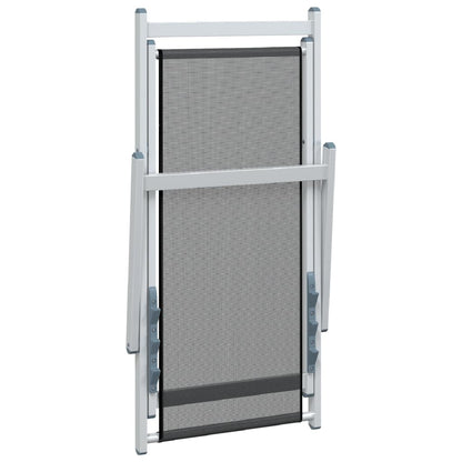 Inklapbare Strandstoel – Strandstoel – Tuinstoel – Campingstoel – Lichtgewicht Aluminium Frame – 3-Verstelbare Zitposities