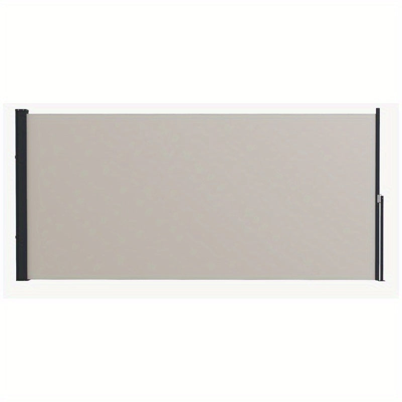 Zonnescherm – Zijscherm – Uitbreidbaar Scherm – Buitenprivacy – Zonwering – 300x140 cm – UV Bescherming – Windbestendig Metaal