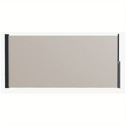Zonnescherm – Zijscherm – Uitbreidbaar Scherm – Buitenprivacy – Zonwering – 300x140 cm – UV Bescherming – Windbestendig Metaal