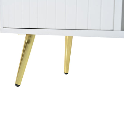 Schoenenkast – Schoenenrek – Schoenenopberger – Schoenenbank – Opbergkast – Met Gepolsterde Zitting En Rugleuning – Metaal Met Wit Design – 100x40x58 cm – Modern En Compact