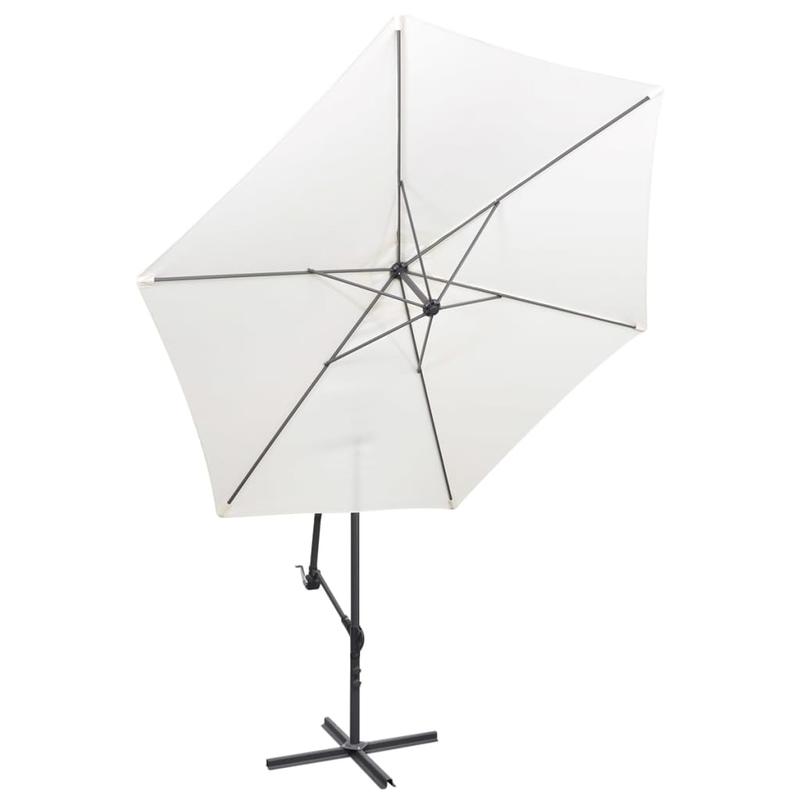 Parasol 3m Sand White