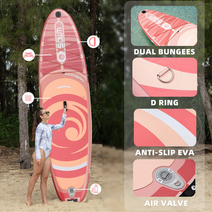 Opblaasbare SUP – Stand-Up Paddleboard – Peddelboard – Waterboard – Paddleboard – Lichtgewicht PVC – Inclusief Pomp