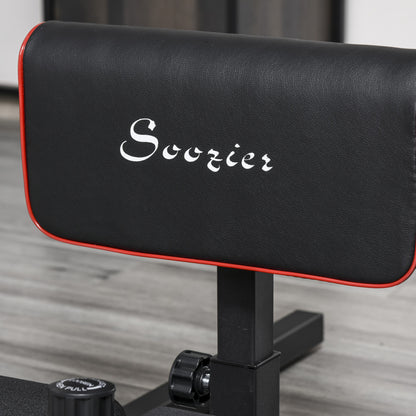 Squattrainer – Sissy Squat Trainer – Beentrainer – Buikspiertrainer – Fitnessapparaat – Verstelbaar tot 120 kg – Duurzaam Stalen Frame – Comfortabele Opvulling