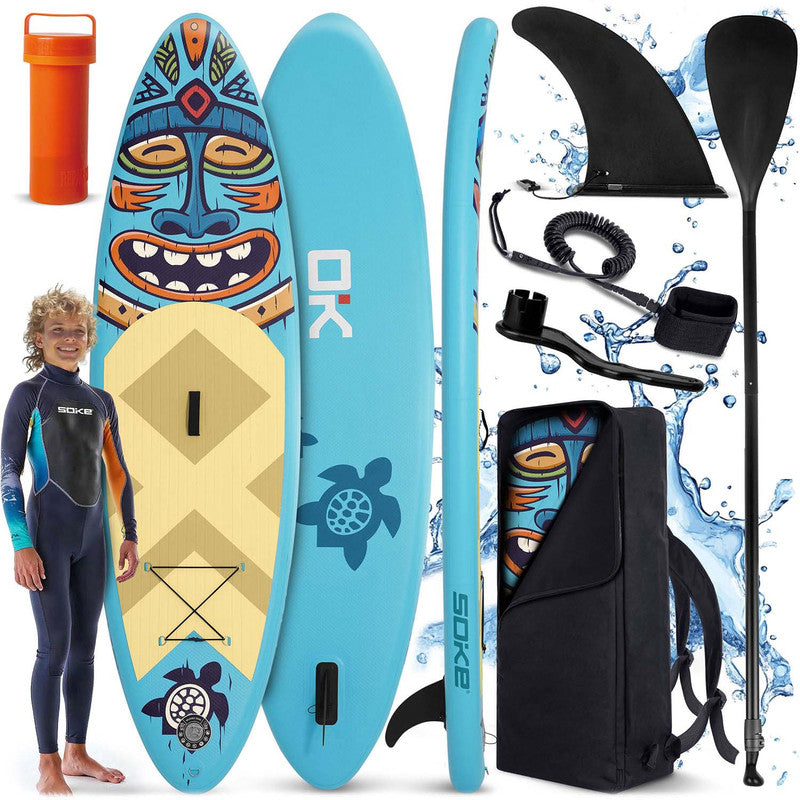SUP Board – Paddle Board – Opblaasbaar Board – Stand Up Paddle – Watersportboard – 275 x 76 x 12 cm – Max. 85 KG Draagvermogen