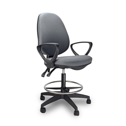 Bureaustoel – Bureaustoel Ergonomisch – Bureaustoel Verstelbaar – Werkstoel – Office Stoel – Verstelbare Zitdiepte – Ademend Stof Zitvlak