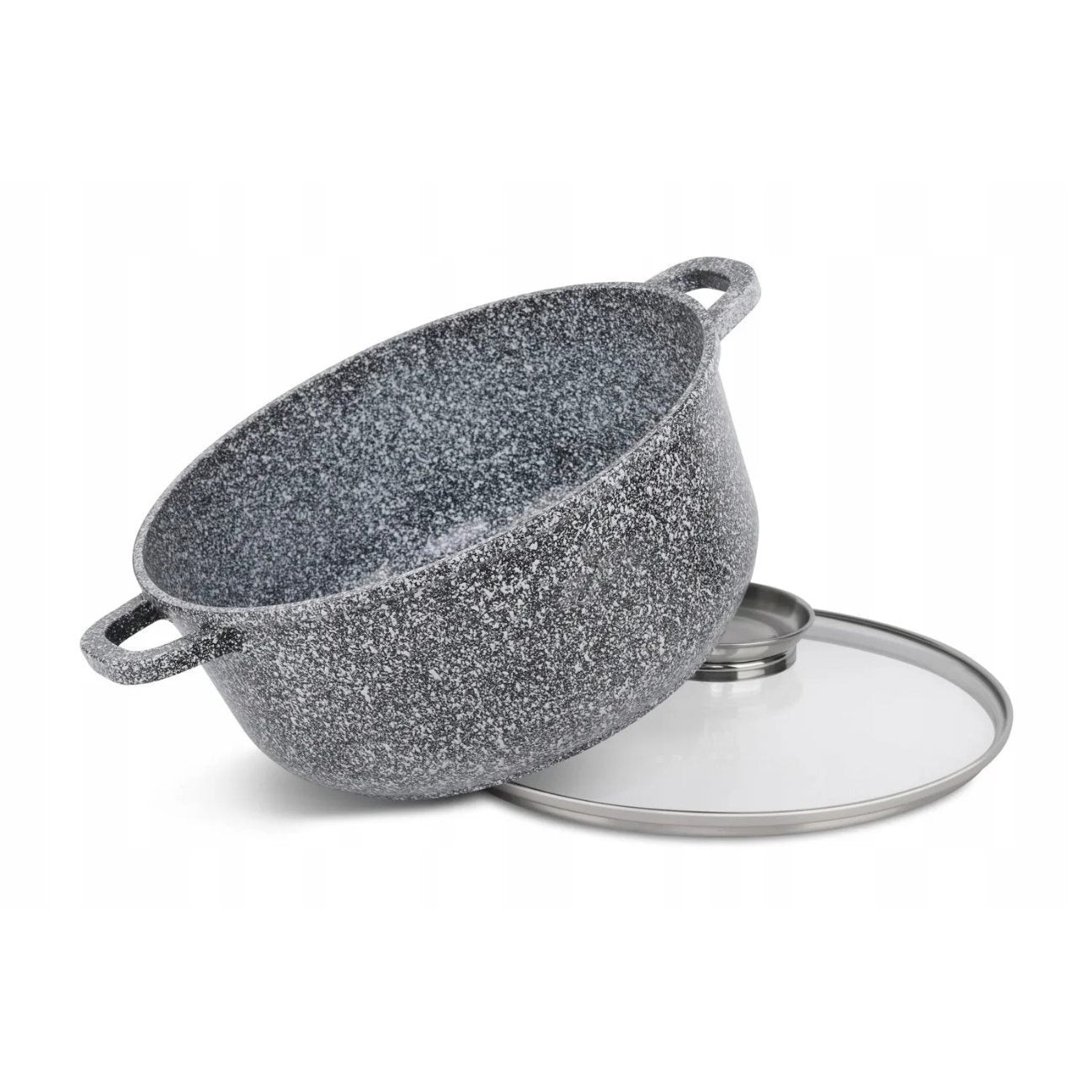 Kookset – Pannenset – Potten Set – Keukenset – Keramische Pannen – 10-delig – Geschikt Voor Alle Fornuizen – Non-Stick Met Glazen Deksels