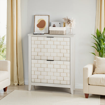 Schoenenkastje – Schoenenopberger – Schoenenrek – Schoenenkast – Schoenendisplay – Wit Vrijstaand Mid-Century Modern – Ruimtebesparend Verticaal Ontwerp – Duurzaam Rattan Materiaal