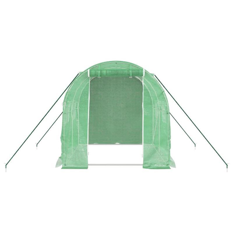 Serre – Tuinkas – Kweekkas – Broeikas – Kas – 4m² - 2x2m – Stevig Metalen Frame – Transparante Kunststof Panelen