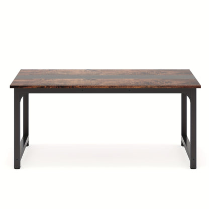 Bureau – Vergadertafel – Werkplek – Computertafel – Schrijftafel – Modern Houten Design – 160x80 cm – Bruin Houtnerf