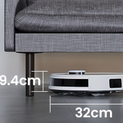 Robotstofzuiger – Robotstofzuiger Met Dweilfunctie – Robotstofzuiger Met Navigatie – Dweilrobot – Automatische Stofzuiger – LiDAR Navigatie – 5500Pa Zuigkracht – 200 Minuten Werkduur