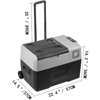 Koelbox – Mini Koelkast – Autokoelbox – Draagbare Koelbox – Compressor Koelbox – 30L Inhoud – Snel Koelen Tot -20°C