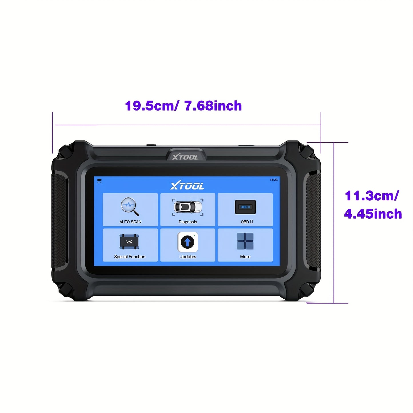 OBD2 Scanner – Diagnose Tool – Foutcode Lezer – Autodiagnose Scanner – Autotester – 5,45 Inch Touchscreen – 30+ Resetfuncties