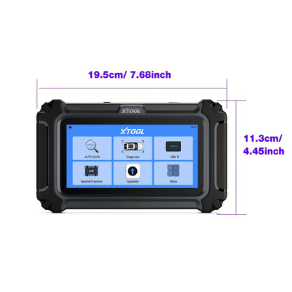 OBD2 Scanner – Diagnose Tool – Foutcode Lezer – Autodiagnose Scanner – Autotester – 5,45 Inch Touchscreen – 30+ Resetfuncties