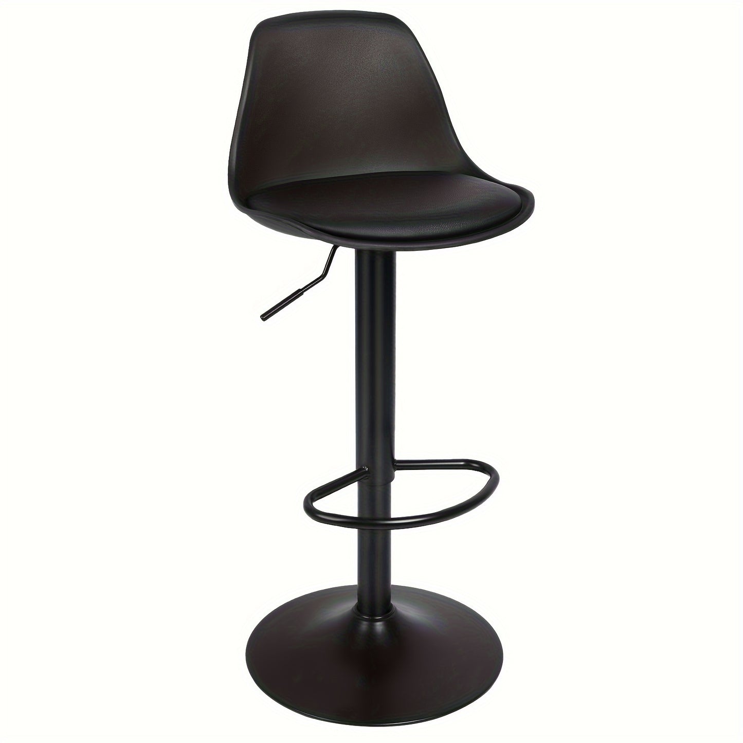 Barstoelen – Barkrukken – Bistro Stoelen – Keukenstoelen – Barmeubilair – Set Van 6 – PU Lederen Bekleding – Verstelbare Hoogte & Draaibaar
