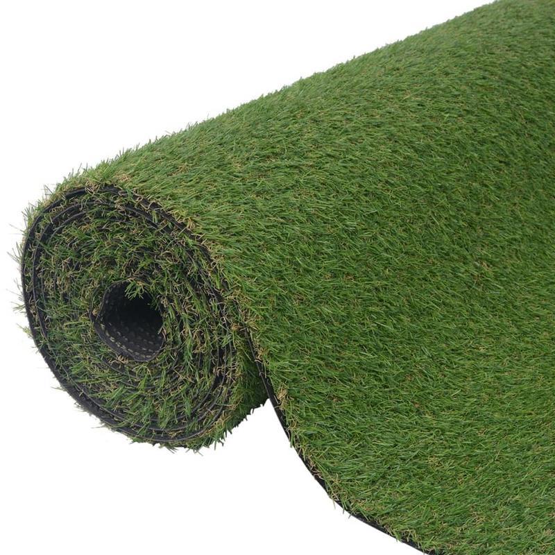 Kunstgras – Synthetisch Gras – Nepgras – Kunstgazon – Grasmat – Verde Variant – 1x15 Meter – 20 mm Hoog