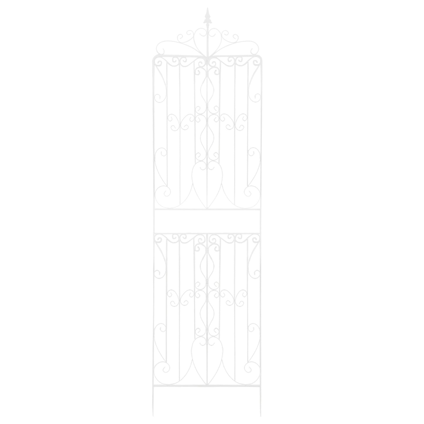 Garden Trellises, Iron Garden Trellis, 2pcs Trellises