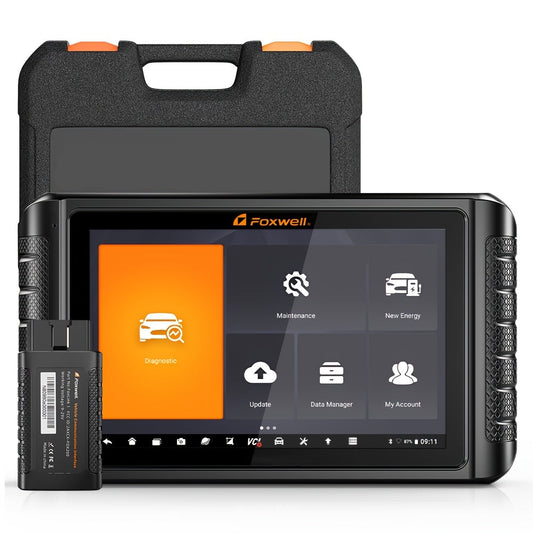 Autodiagnose – OBD2 Scanner – Diagnoseapparaat – Foutcode Lezer – Scan Tool – Draadloos Bi-directioneel – 25,65 cm HD Touchscreen – ECU Codering & 30+ Resetfuncties