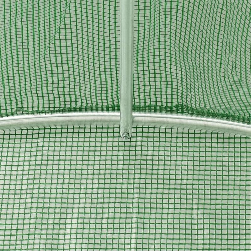 Kweekkas – Tuinkas – Groentekas – Serre – Plantenkas – Stevig Frame – 16 m² - 4x4x2m – Transparante Panels – Weerbestendig Design