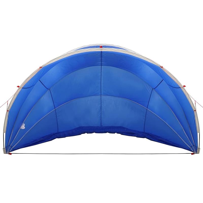 Zwembadkoepel Blauw – Zwembadoverkapping – Zwembadtent – Overkapping Zwembad – Pool Cover – 500x500x236 cm – Lichtgewicht Kunststof