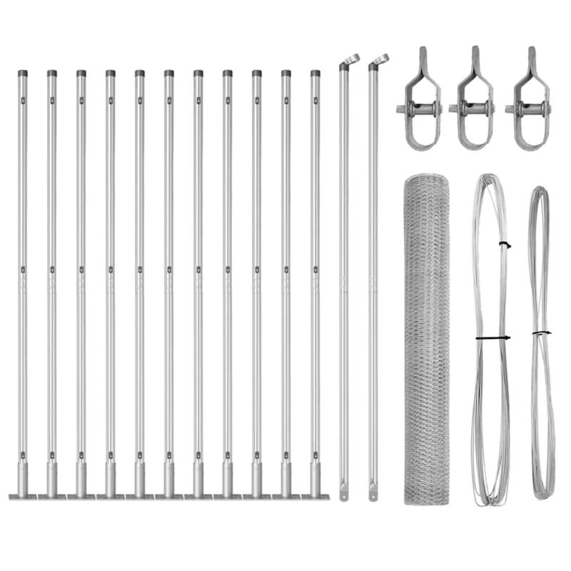 Solid Fence with Silvery post 0.8 x 25m PVC-coated steel, Privacy Fence, Modern Fencing, Sleek Metal Fence, Metal Fence Panel, Landscape Designers, Homeowners
